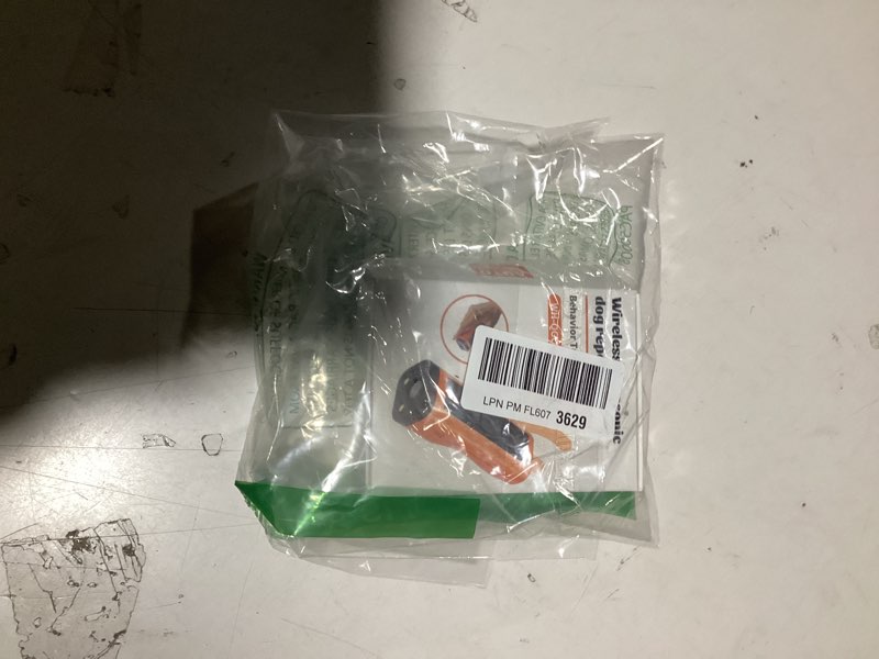 Condition photo showing As Is for Dog Bark Deterrent Devices Rechargeable Anti-Barking Device for Dogs 50ft Long Range Ultrasonic Correct Your Dog's Bad Behavior at the Push of aButton Better Than Shock Collars or Dog Training Collars Orange 1 Pack