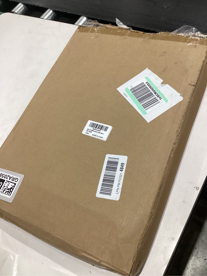 Condition photo showing New/Like New for BEWOS Baking Sheet Pans With Racks Set - Including 17.6 × 12 × 1.26 Inch Carbon Steel Baking Sheet, Set of 106 (3 Sheets + 3 Cooling Racks + 100 Parchment Paper), Nonstick Bakeware sets for Baking 6P Baking sheet