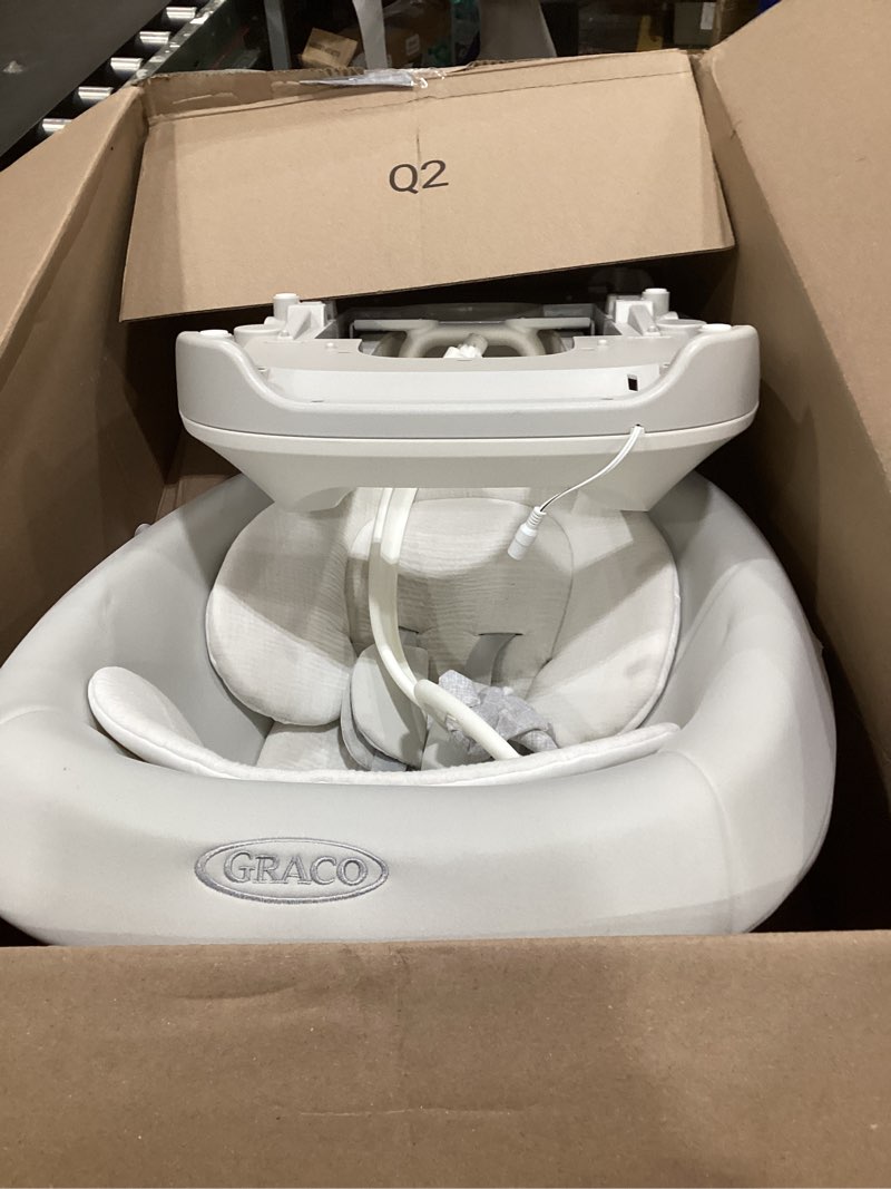 Condition photo showing Good Condition for Graco SmartSense Baby Swing with Cry Detection Technology, Soothing Motions and Calming Vibrations, Comfortable Infant Support, Rori