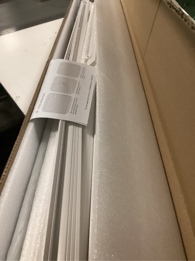 Condition photo showing New/Like New for Art3d Pre-Cut Wall Molding Set of 6 pcs, Ready-to-Assemble Wainscoting Panels for Interior Wall Décor Living Room Bedroom Accent Wall - Installed with Glue, 3 Top 3 Bottom