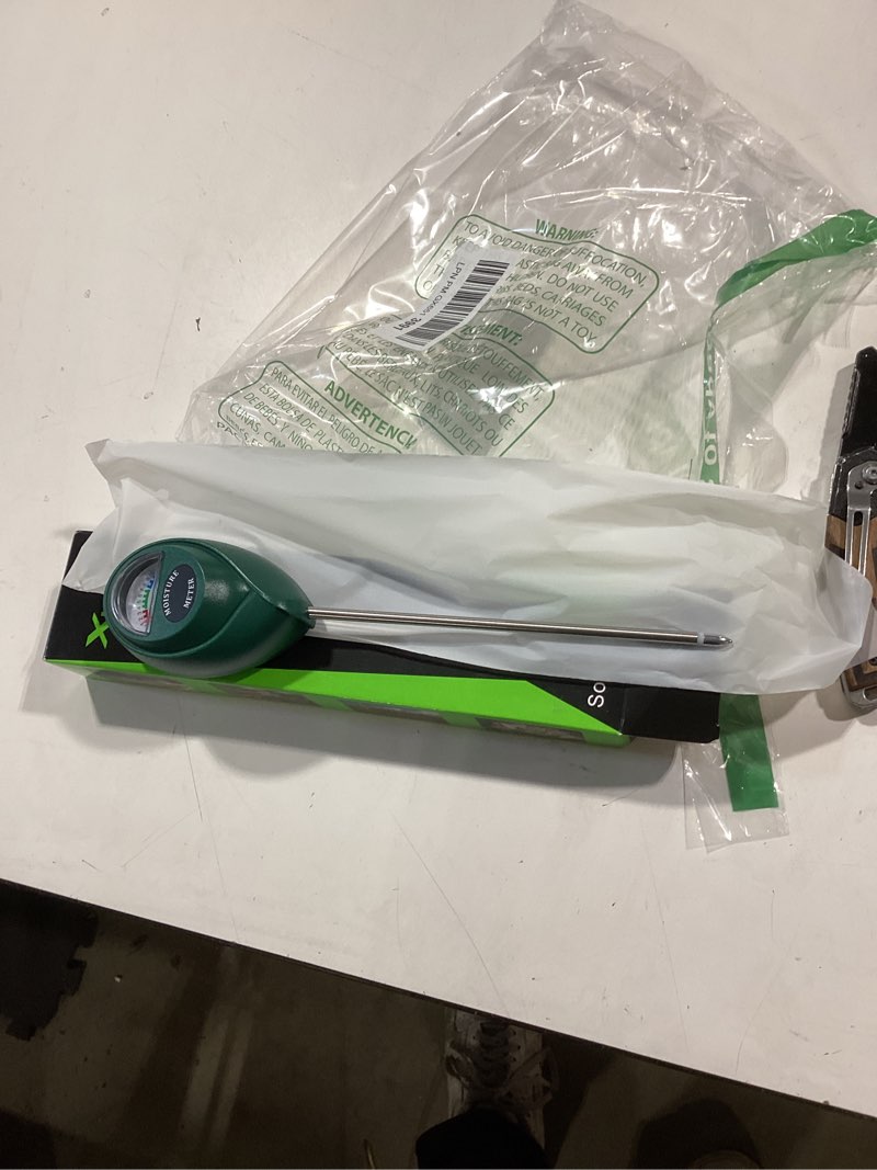 Condition photo showing Good Condition for xlux soil moisture meter (since 2015) - durable 304 stainless steel probe & virgin abs - instant read hygrometer for garden, indoor & outdoor plants (upgraded design)