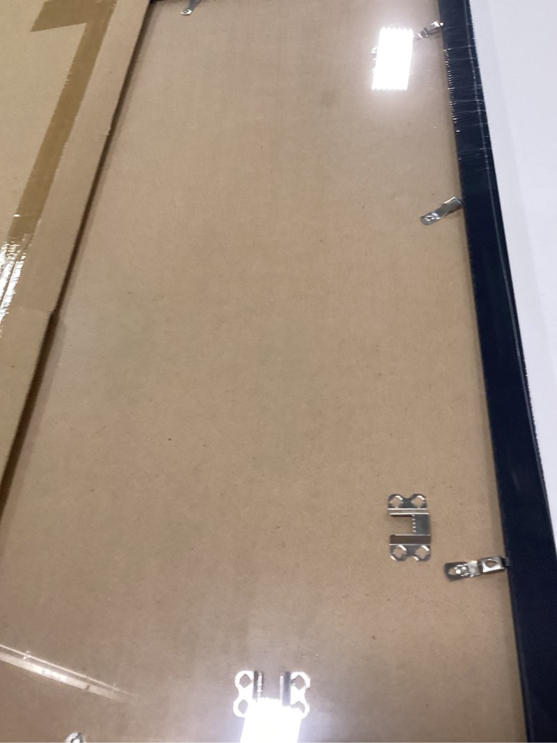 Condition photo showing Good Condition for 18x26 Collage Picture Frames Display Sixteen 4x6 Picture Collage Wall Decor Wall Hanging or Tabletop Black Black 18x26?4x6 opening?