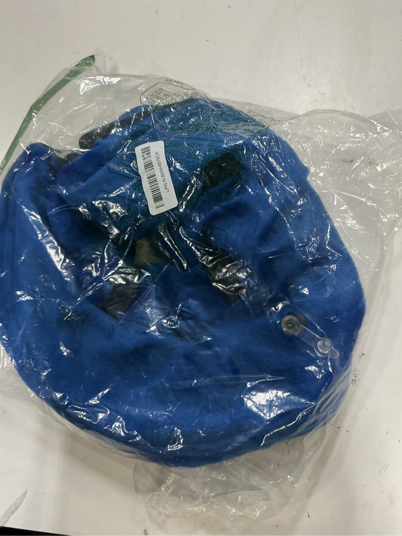 Condition photo showing As Is for bencmate inflatable dog cone collar alternative, soft dog cone for small medium large dogs and cats, neck recovery ecollar donut collar after surgery (large+, blue) blue large+ [neck:16"-18"]