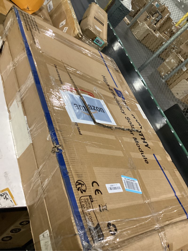 Condition photo showing Good Condition for eco worthy high efficiency solar module 2 included