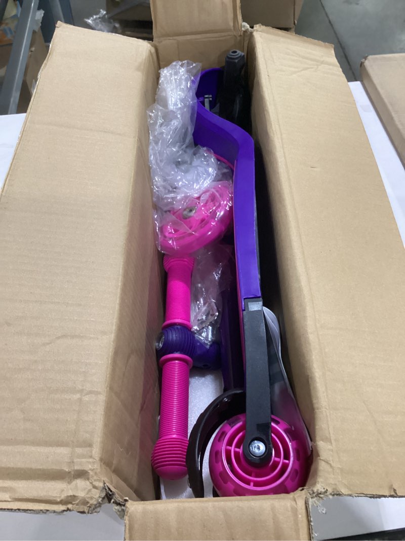Condition photo showing Good Condition for gotrax ks1 kids kick scooter, led lighted wheels and 3 adjustable height handlebars, lean-to-steer & widen anti-slip deck, 3 wheel scooter for boys & girls ages 2-8 and up to 110 lbs