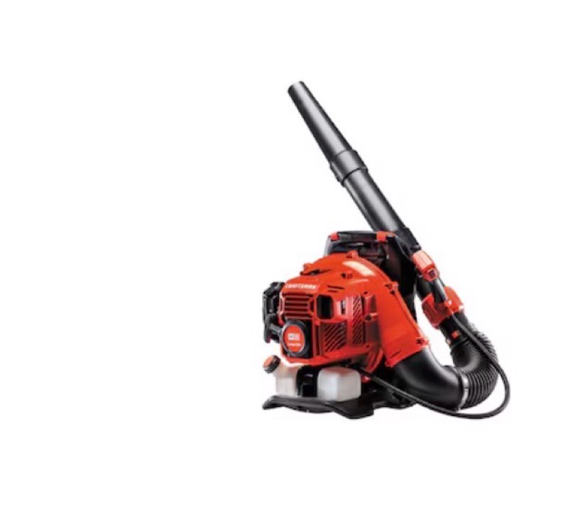 CRAFTSMAN BP510 51-cc 2-cycle 600-CFM 220-MPH Gas Backpack Leaf Blower