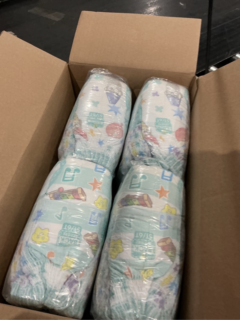 Condition photo showing Good Condition for pampers training pants - easy ups boys & girls bluey - size 5t-6t, 84 count, children's potty underwear (packaging may vary) 5t-6t 84
