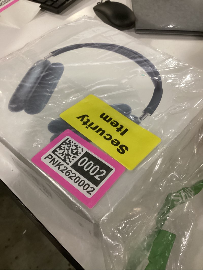 Condition photo showing New/Like New for Apple AirPods Max Wireless Over-Ear Headphones, Pro-Level Active Noise Cancellation, Transparency Mode, Personalized Spatial Audio, USB-C Charging, Bluetooth Headphones for iPhone - Blue Blue Without AppleCare+