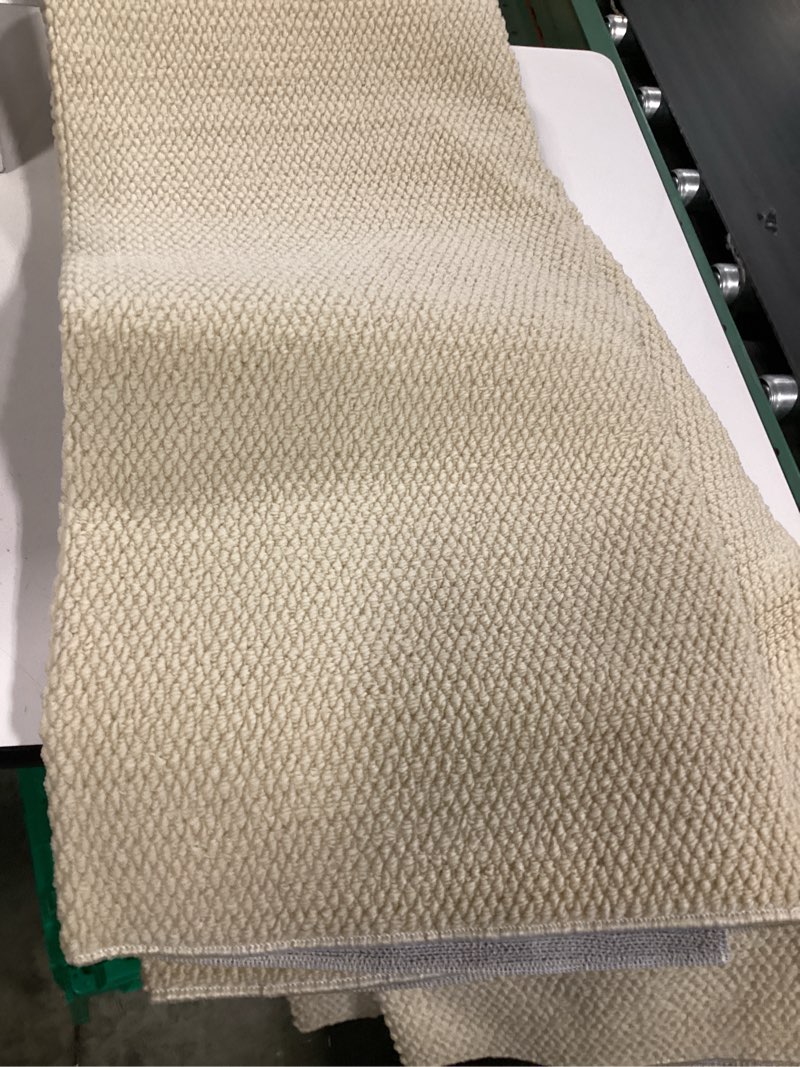 Condition photo showing New/Like New for terrain - dusty yellow size (m )wool loop installed carpet