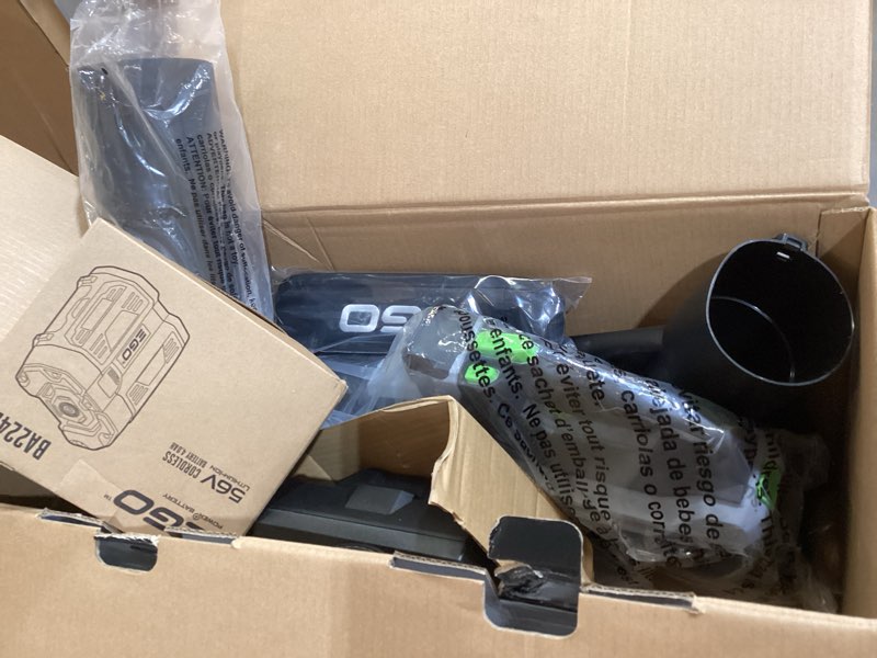 Condition photo showing Good Condition for ego power+ 56-volt 880-cfm 200-mph battery handheld leaf blower 4 ah battery included charger included