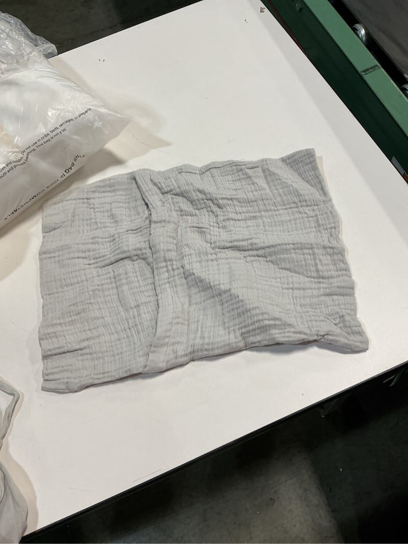 Quince incomplete only one sham Organic Cotton Gauze Sham Set 