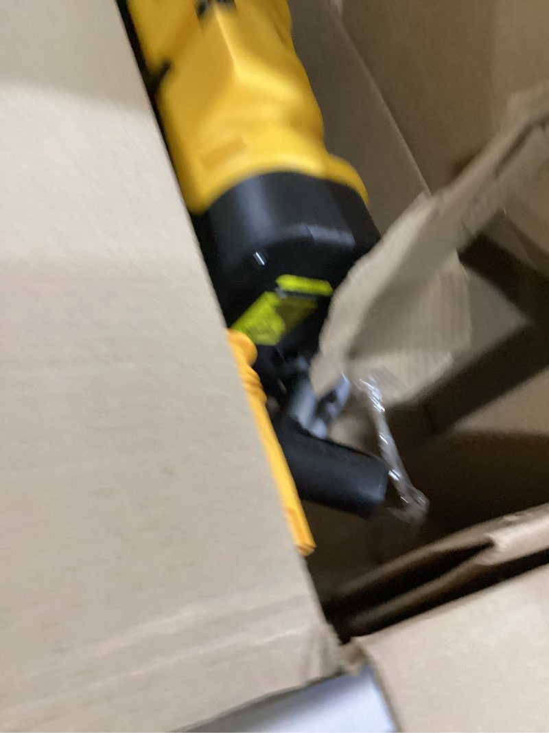 Condition photo showing As Is for (SIMILAR TO STOCK PHOTO)40V Cordless Brushless Snow Shovel, 13-Inch Electric Snow Blower with 2X 4.0Ah Batteries & Charger, Battery-Powered Snow Removal with 26FT Throw Distance, Clears 300 lbs/Min (with 1 Battery)
