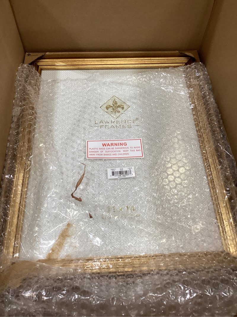 Condition photo showing Good Condition for 11x14 sutter burnished gold picture frame