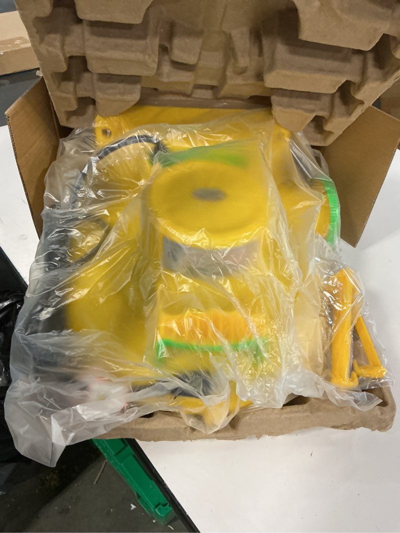 Condition photo showing New/Like New for 480W 0.64HP Air Blower, QILEBA Powerful Inflatable Bounce House Blower, Portable Electric Blower Fan Pump Perfect for Inflatable Bounce House, Bouncy Castle, Jumper, Water Slid, Blower Corded (480W)