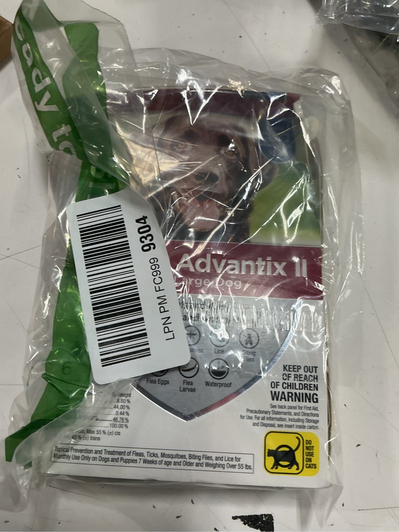 Condition photo showing Good Condition for K9 Advantix II XL Dog Vet-Recommended Flea, Tick & Mosquito Treatment & Prevention | Dogs Over 55 lbs. | 6-Mo Supply 6 Pack