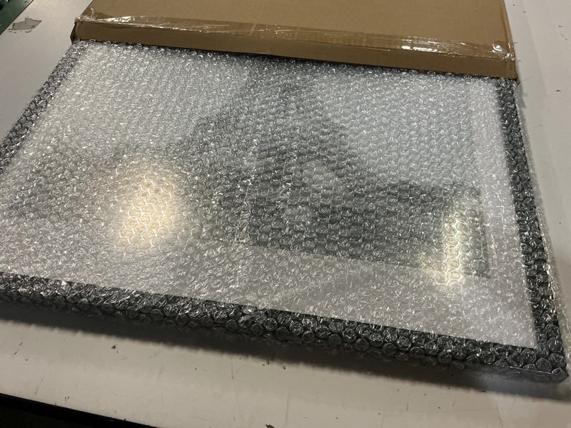 Condition photo showing Good Condition for upsimples 18x24 picture frame, display pictures 16x20 with mat or 18 x 24 without, wall hanging poster frames, black, 1 pack