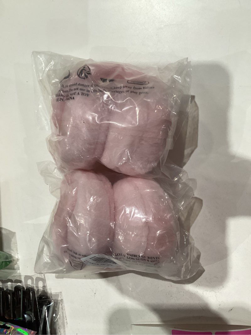 Condition photo showing New/Like New for PESAAT Fluffy Ear Muff for Women Plush Earmuffs Kids Winter Earmuffs Girls Boys Cold Weather Ear Warmer Light Pink