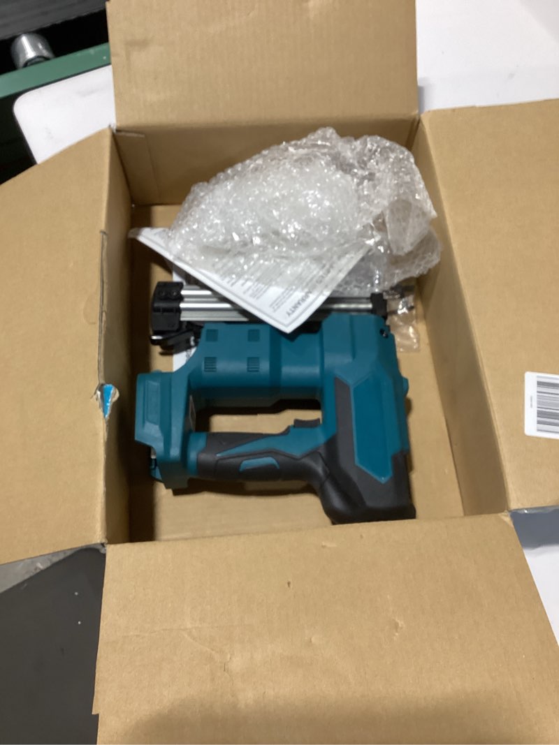 Condition photo showing As Is for Makita XTS01Z 18V LXT Crown Stapler Bare Tool Incomplete 