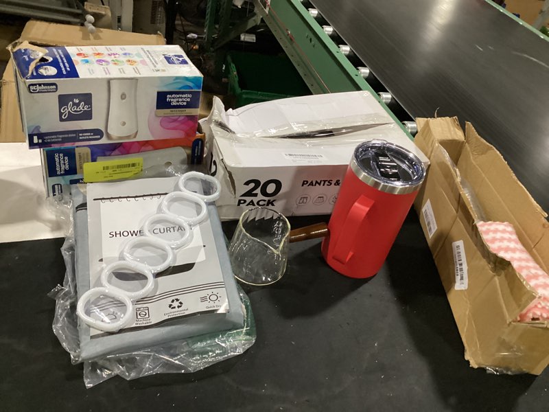 assortment of household items