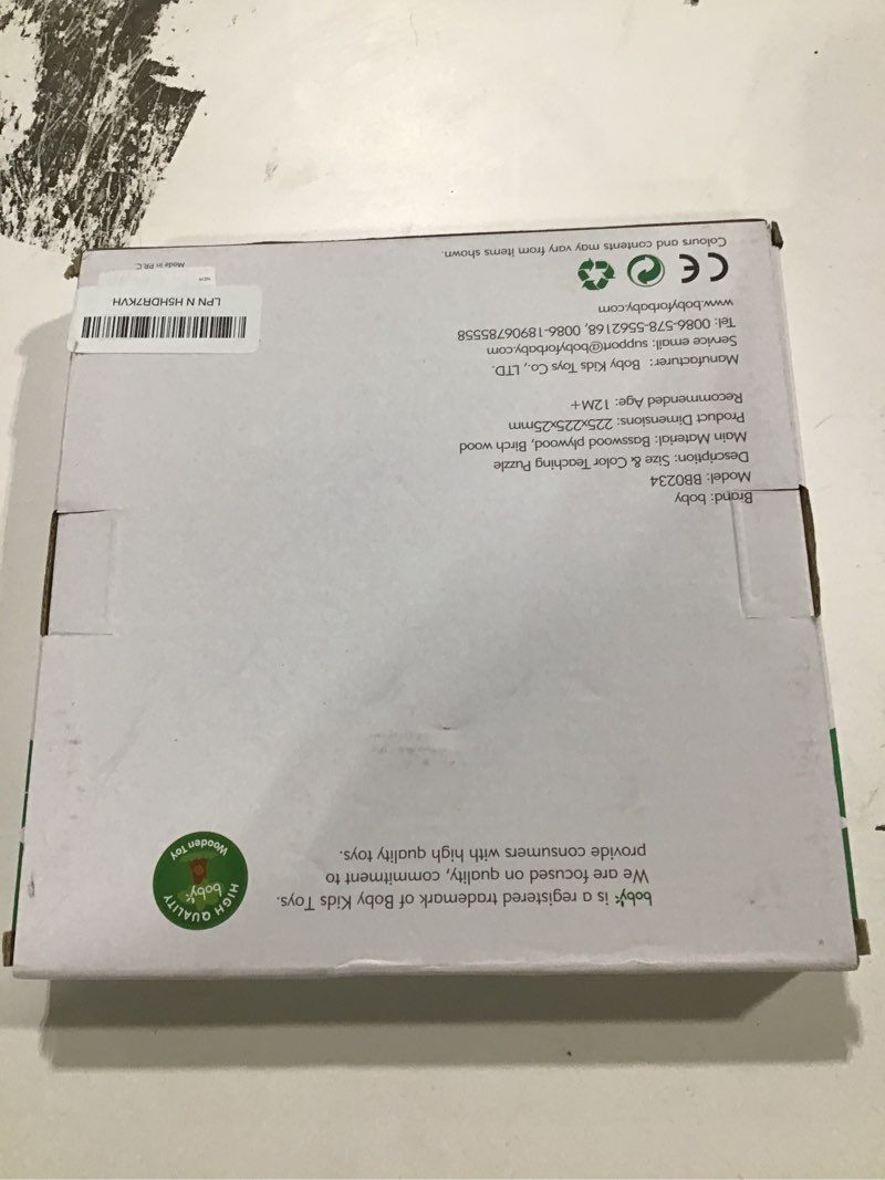 Boby Montessori Multiple Circle Puzzle Board, Knob Wooden Puzzle, Geometric Shape Puzzle Early Educa