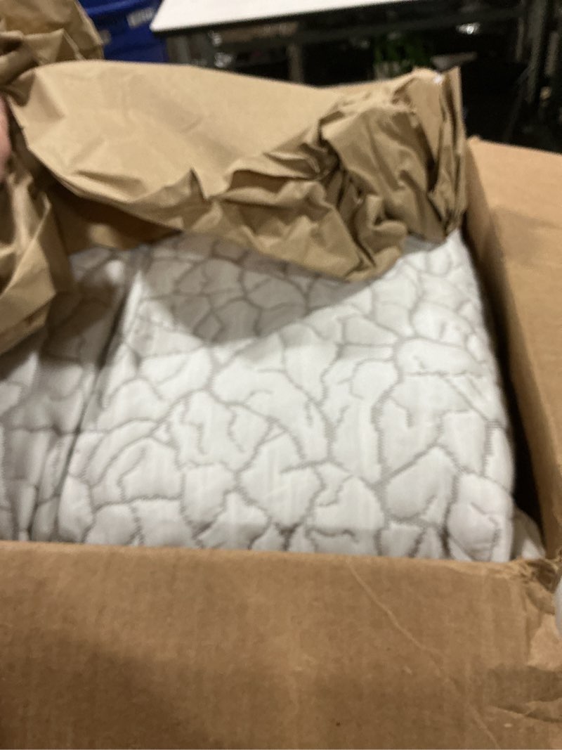 Condition photo showing Good Condition for Cooling Pillows for Sleeping 2 Pack, King Size Adjustable Shredded Memory Foam Pillows, Firm Bed Pillows for Side, Back, Stomach, Hot Sleepers, Cold Pillow with Removable Washable Cover King(Pack of 2)