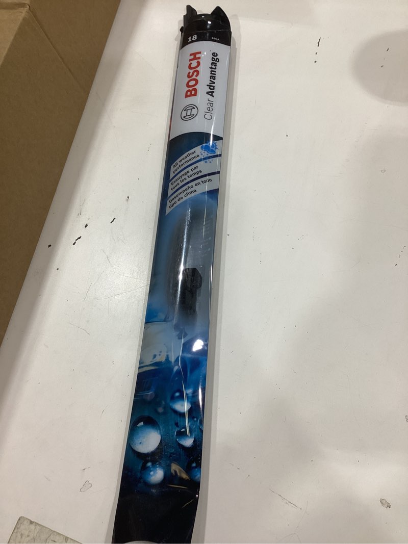 Condition photo showing Good Condition for bosch 18ca clear advantage beam wiper blade; 18" - single 18ca (18")