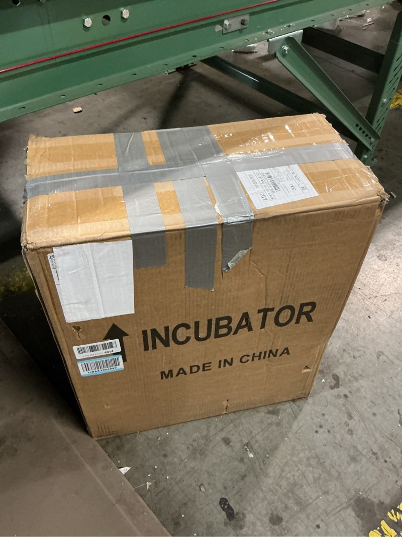 Condition photo showing As Is for Incubators for Hatching Eggs 120, Chicken Egg Incubator with Automatic Egg Turning and Humidity Display, Temperature Control with 5 Automatic Incubation Modes, Incubation Day Counter