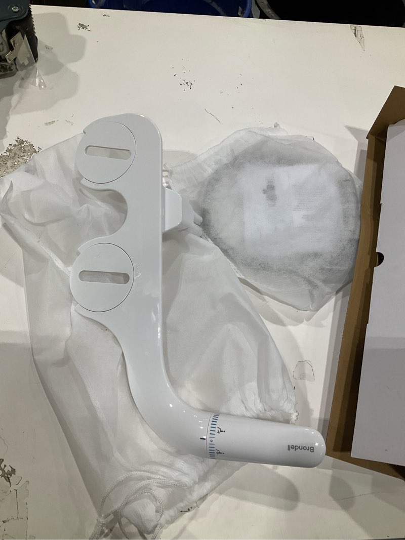 Condition photo showing Good Condition for brondell easyspa bidet attachment with ergonomic controls and dual nozzles