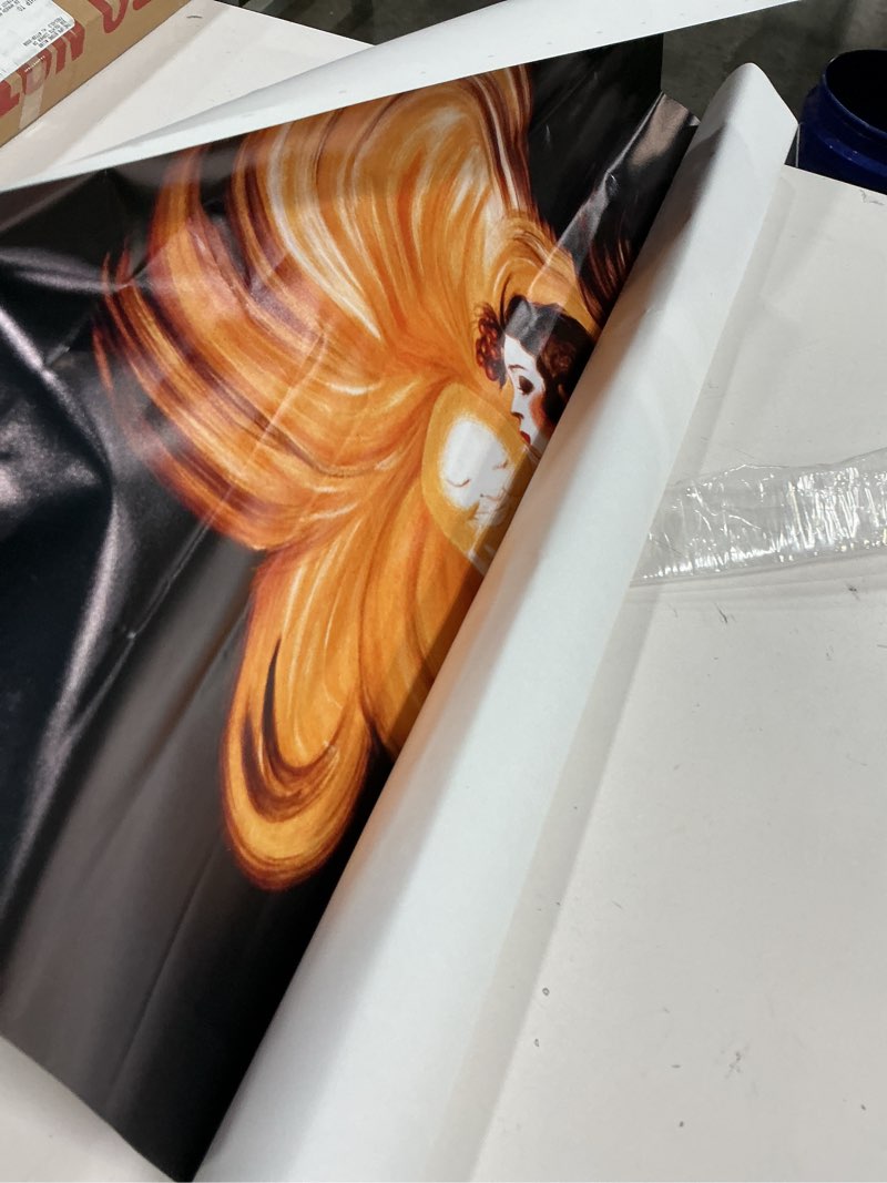 Condition photo showing Good Condition for Leonetto Cappiello Cognac Monnet Sunset In A Glass Vintage French Advertising Soleil Verre Liquor Ad