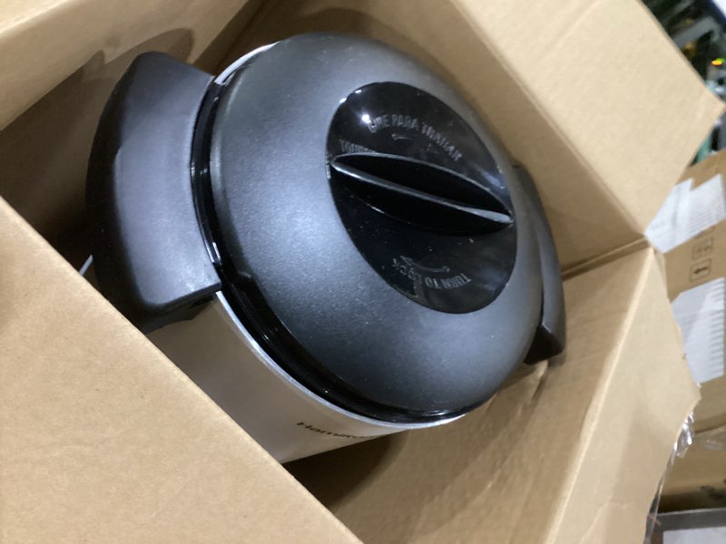 Condition photo showing As Is for Hamilton Beach 45 Cup Coffee Urn and Hot Beverage Dispenser, Silver Single-Spout