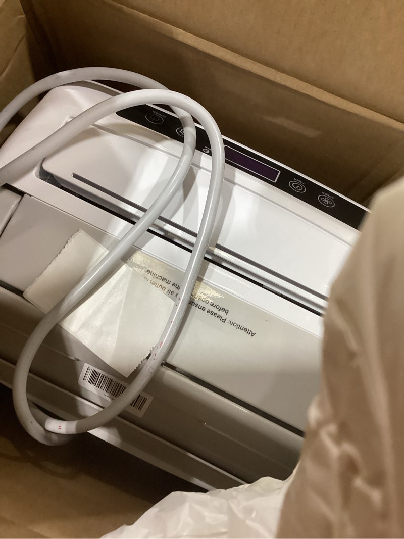 Condition photo showing As Is for waykar 2000 sq. ft. 2025 energy star dehumidifier for home and basements, with auto or manual drainage, 0.66 gallon water tank capacity 34 pints 2000 sq. ft