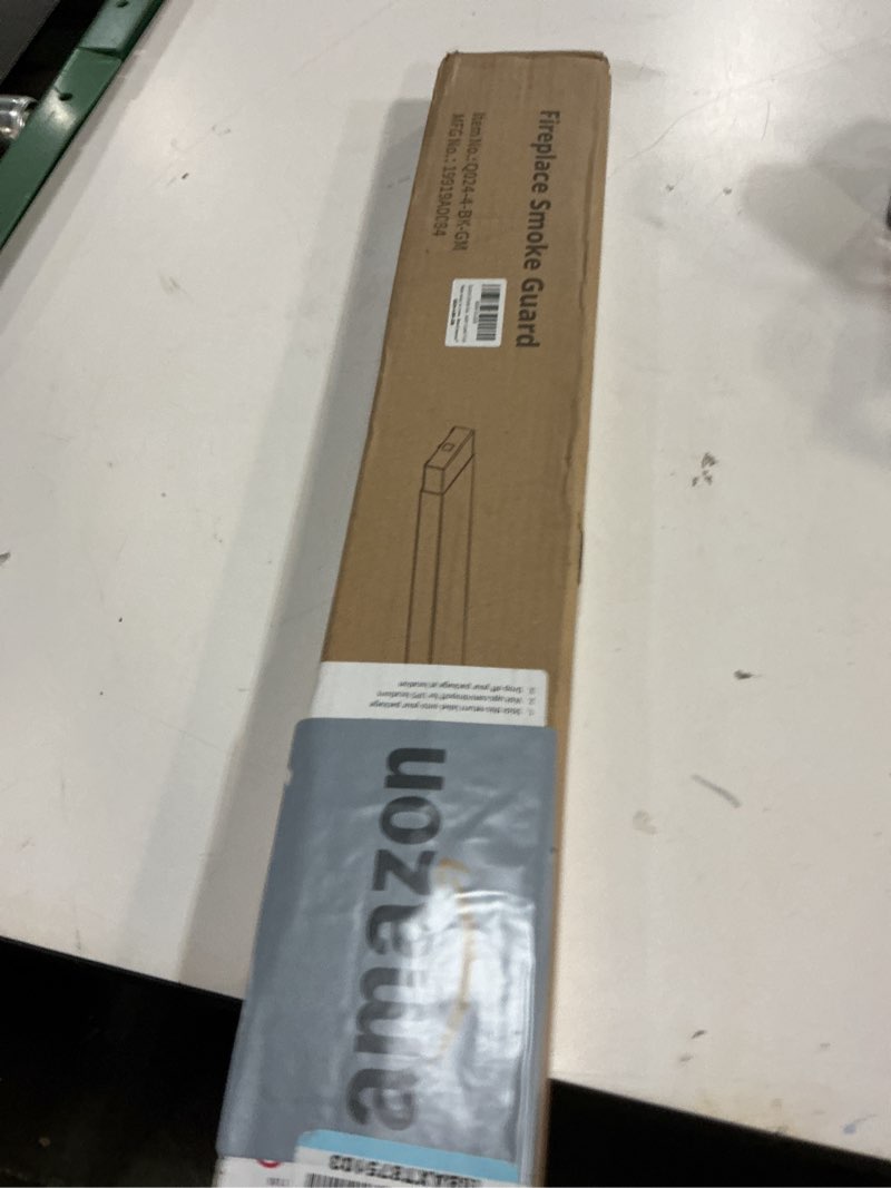 Condition photo showing New/Like New for Stanbroil Smoke Guard for 28.5 to 48-Inch by 4-Inch Fireplaces, Black Powder-Coated Finish 4 Inch