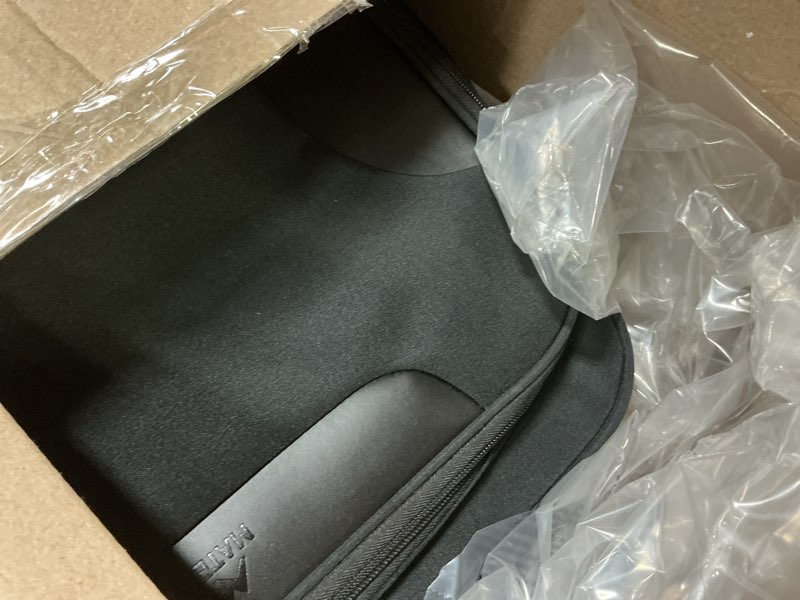 Condition photo showing Good Condition for matein rolling briefcase for men, large rolling laptop bag with big wheels fits 17.3 inch notebook for travel office work, water resistant roller computer case college teacher luggage suitcase, black