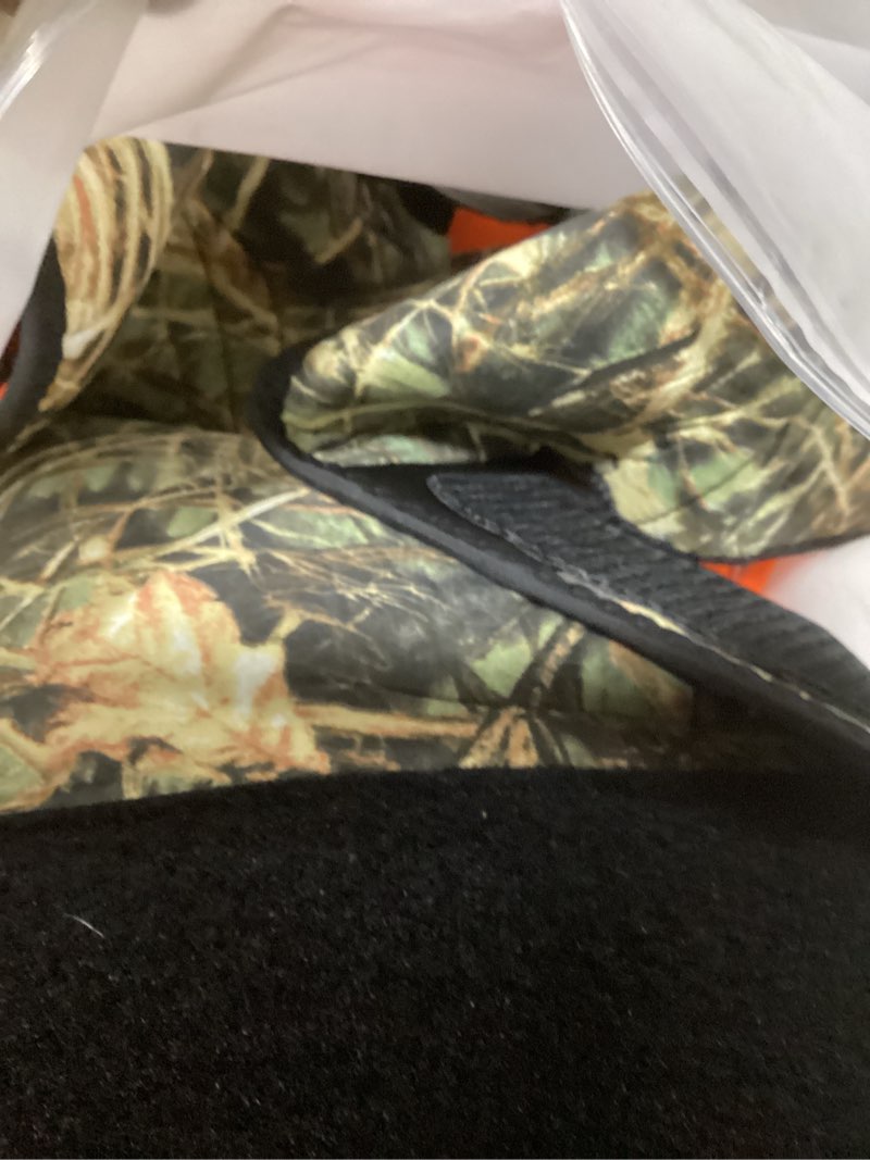 Condition photo showing New/Like New for Dog Hunting Vest - Reversible Reflective Tactical Style(Camo/Orange), 4.5mm Neoprene Waterproof, Lightweight Reflective Gear for Small/Medium/Large Breeds (L)