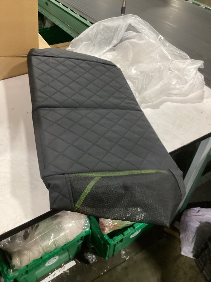Condition photo showing Good Condition for pecute dog car seat cover for back seat 53.54 * 23.62 in, car window fixing for maximum car protection, leather fabric back seat extender for dogs, waterproof & scratch-resistant, support to 330 lbs for cars/ mid-size suv/ small truck full surrounded style