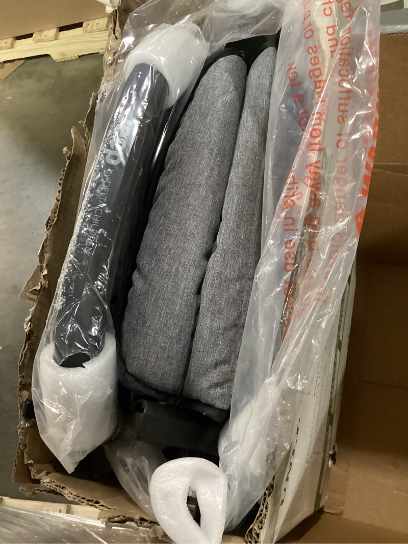 Condition photo showing Good Condition for jeep unlimited reversible handle stroller, grey tweed