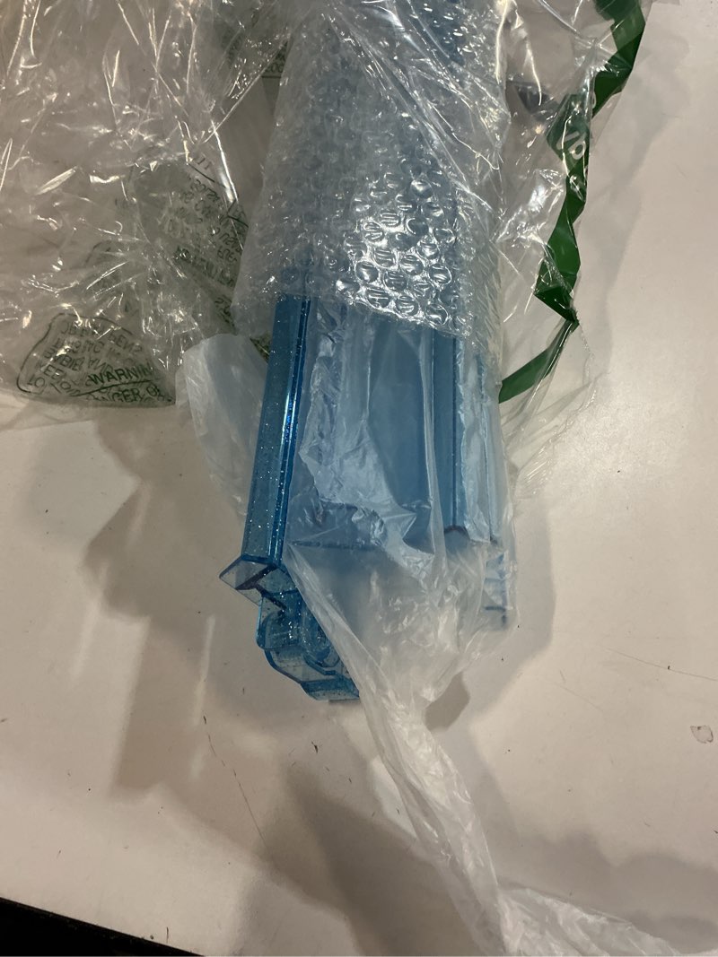 Condition photo showing Good Condition for 4PCS Mahjong Racks with Pushers,Blue Acrylic American Majiang Tile Racks,Imports Modern Mahjong Racks with Built-in Pushers