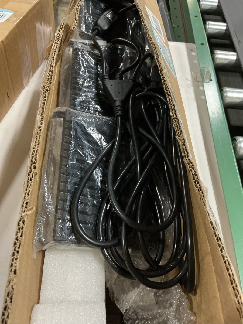 Condition photo showing New/Like New for 36000Lumen LED Work Lights with Stand - 3 Head Foldable Stand Work Light with 16FT Cord - IP67 Waterproof Tripod Lights for Outdoor Indoor Job Site Workshop Garage Construction Site Lighting 36000LM with stand