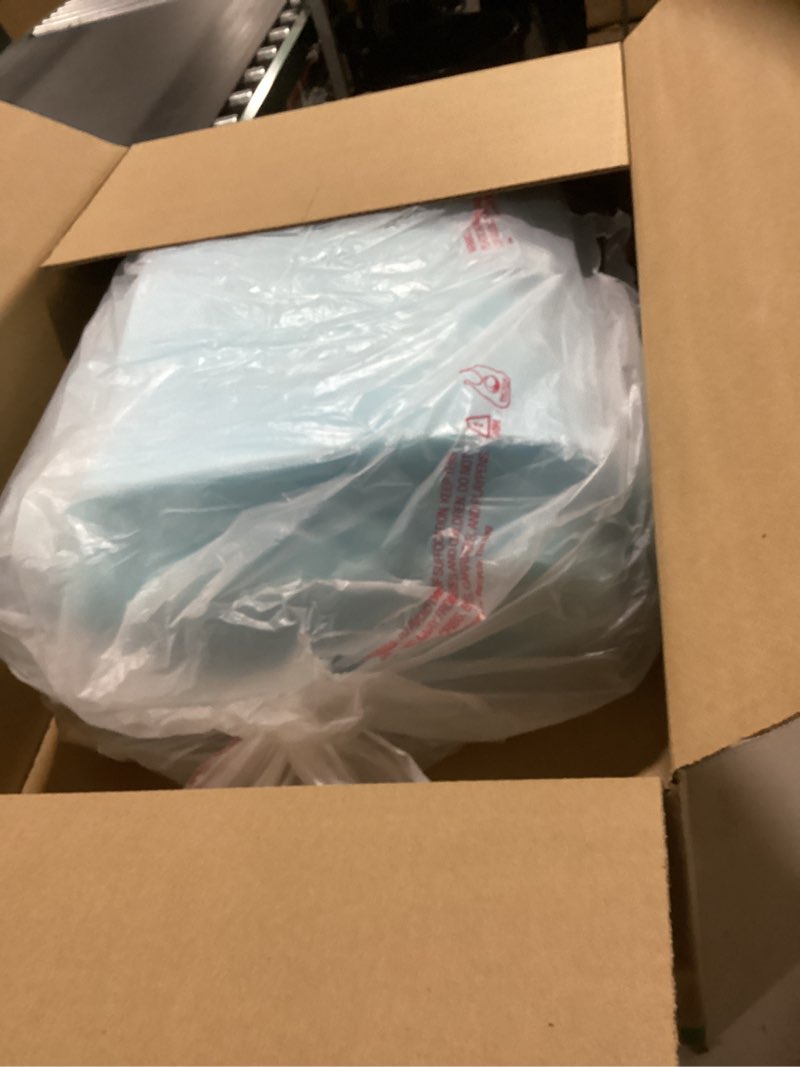 Condition photo showing As Is for Airflow Foam Mattress Topper, Egg Crate Foam Pad, Hospital Mattress Pad and Bed Topper for Support, Pressure Relief and Weight Distribution, Hospital Size Mattress, 2x33x72 Made in USA by Foam Global