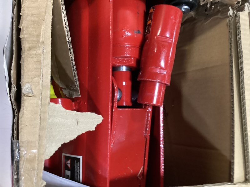 Condition photo showing Good Condition for BIG RED T83006 Torin Hydraulic Trolley Service/Floor Jack with Extra Saddle (Fits: SUVs and Extended Height Trucks): 3 Ton (6,000 lb) Capacity, Red Red 3 Ton 3 Ton