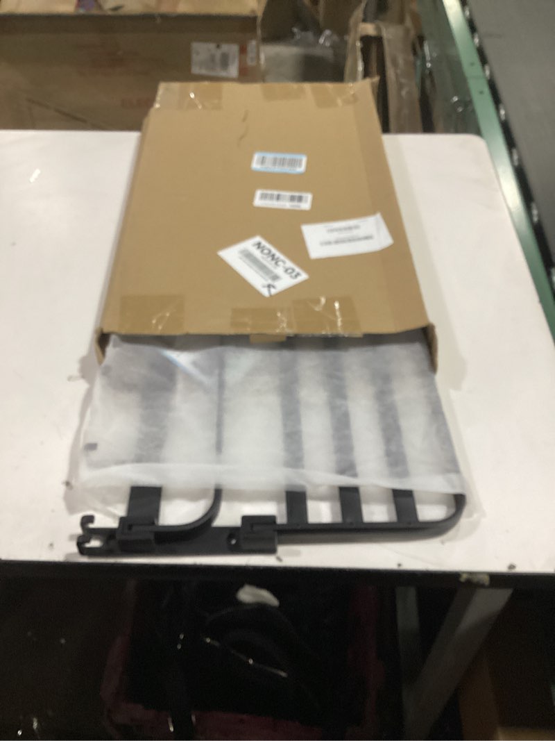 Condition photo showing New/Like New for Towel Racks for Bathroom, Foldable Towel Shelf with Towel Bar & 7 Towel Hooks, Rustproof Double Bath Towel Holder Wall Mounted Towel Storage Hanger for Bathroom/Balcony/Lavatory(24In Black) Matte Black 24 IN+7 Hook