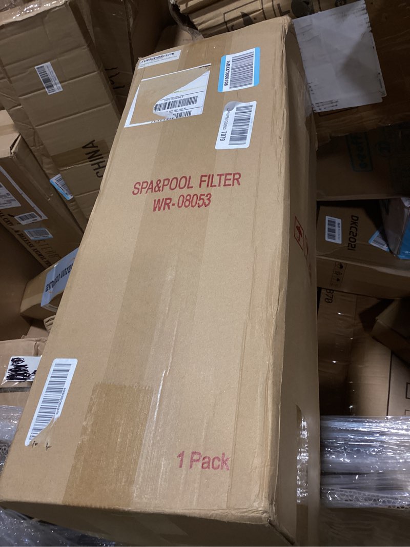 Condition photo showing As Is for pool filter compatible with cs100, r0462200, pjancs100, c-8410, fc-0821, 1 pack.
