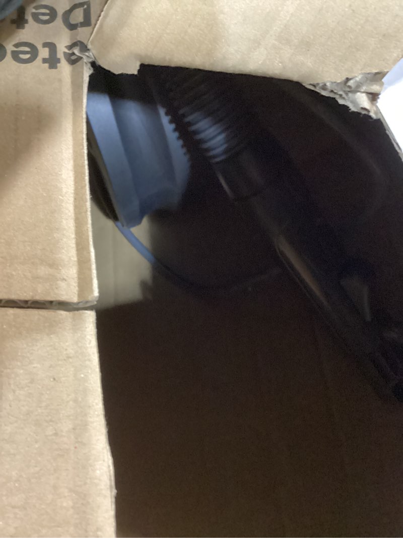 Condition photo showing As Is for bissell little green pet deluxe portable carpet cleaner and car/auto detailer, 3353, gray/blue little green deluxe