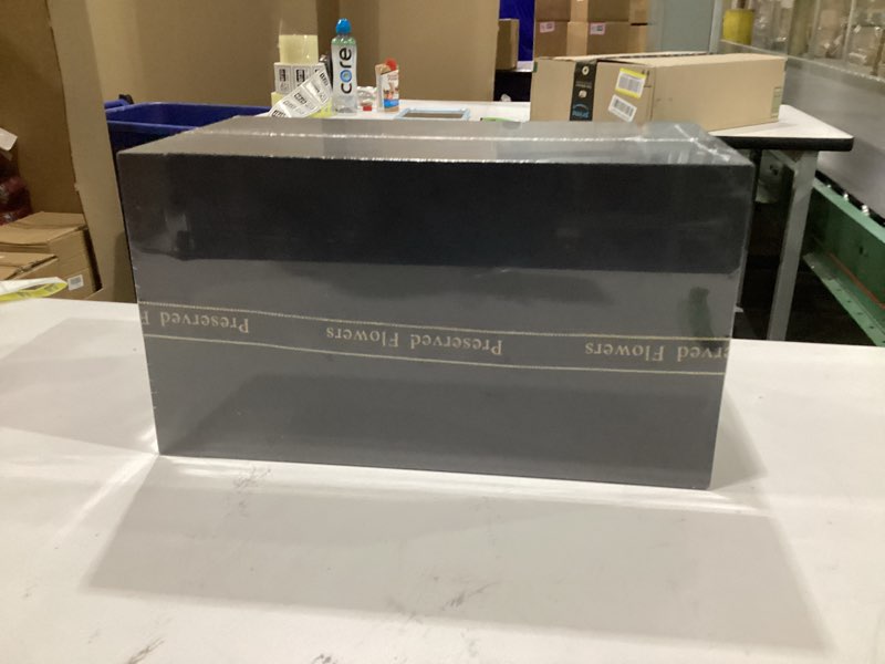 LALALANHOME Red Roses Handmade Preserved Real Rose in Glass Dome, Long Lasting Roses Never Withered 