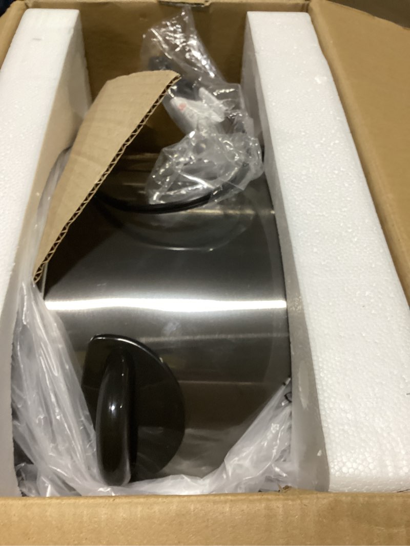 Condition photo showing Good Condition for Crock-Pot Large 8-Quart Programmable Slow Cooker with Auto Warm Setting Black Stainless Steel