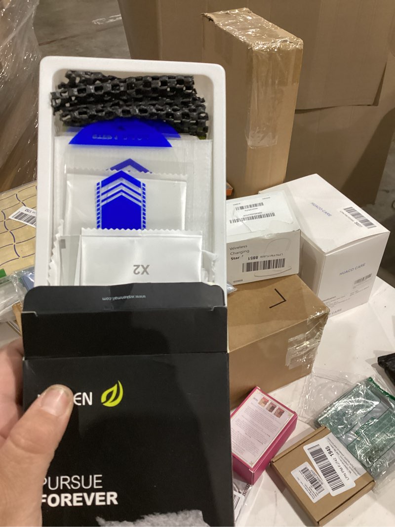 Condition photo showing Good Condition for WSKEN 4 Pack Front Screen Protector for Samsung Galaxy Z Fold 7 - [Auto Dust Remove] [Zero Bubble] [NO.1 Top 9H+ Tempered Glass] 8K HD 12X Shatterproof Case Friendly,Easy Installation 4 Pack Clear Z fold 7