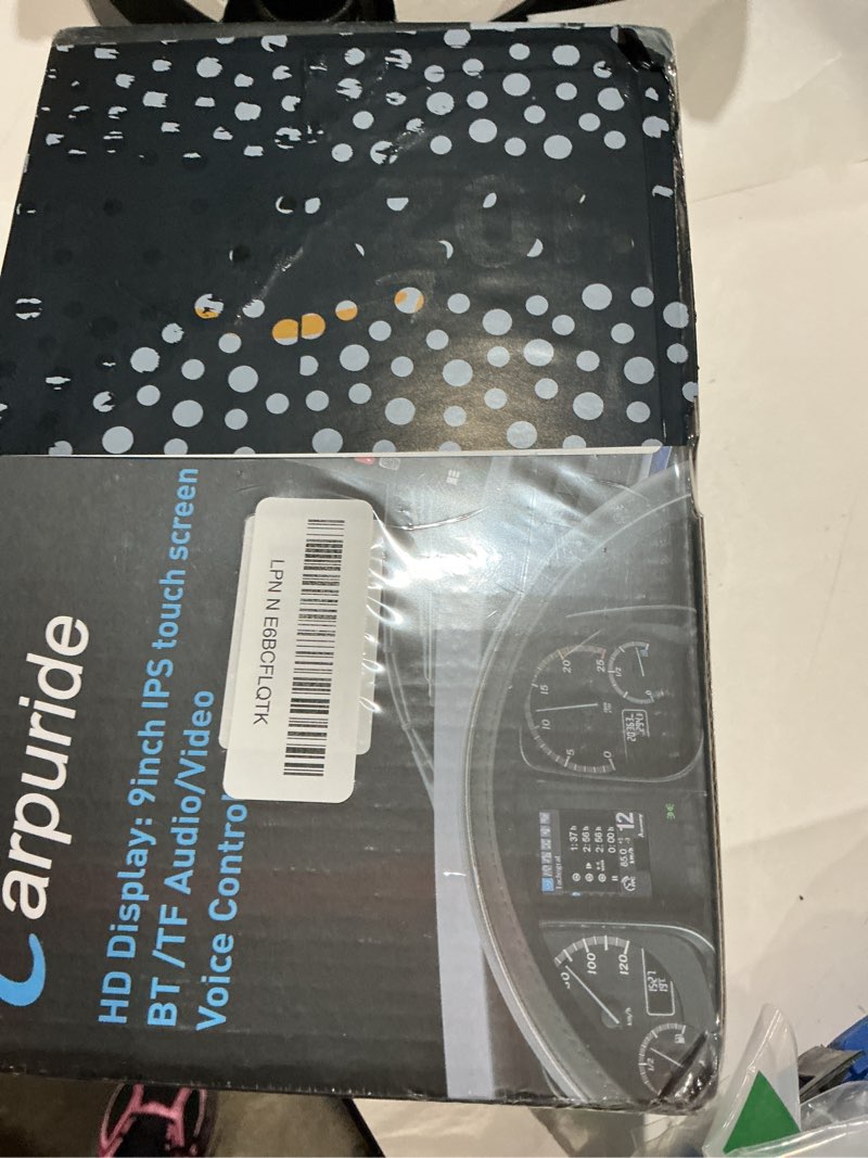 Condition photo showing Good Condition for carpuride w905 wireless carplay & android auto, portable 9'' touch car screen, 4k dash cam,drive play car play navigation with mirror link/siri/fm/bluetooth/light sensor 9 inch