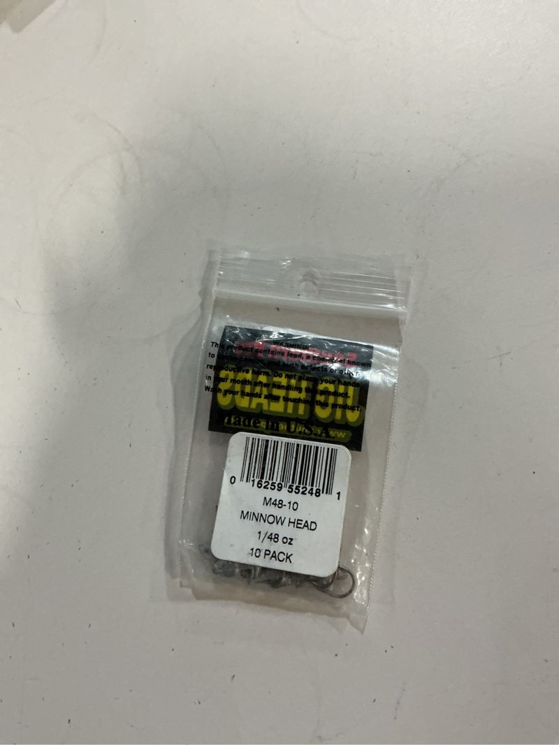 Condition photo showing New/Like New for southern pro minnow head jig head 10 pack 1/48oz