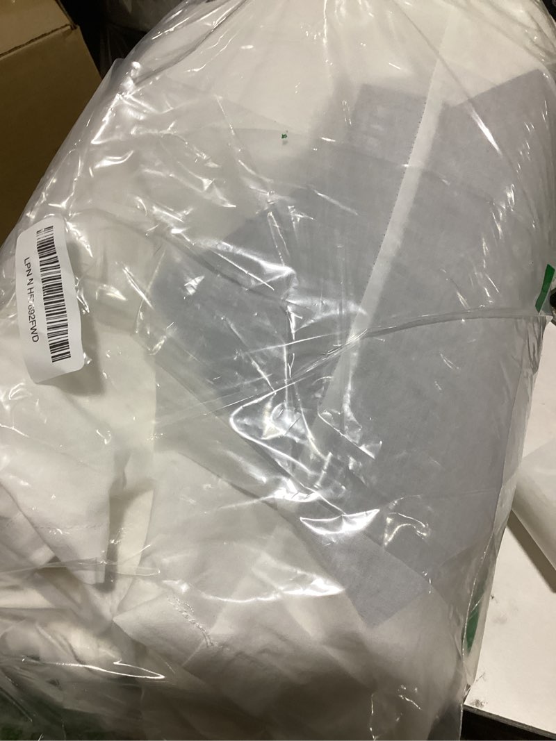 Bedsure Cotton Duvet Cover Set - 100% Cotton Waffle Weave Coconut White Duvet Cover Oversized Queen 