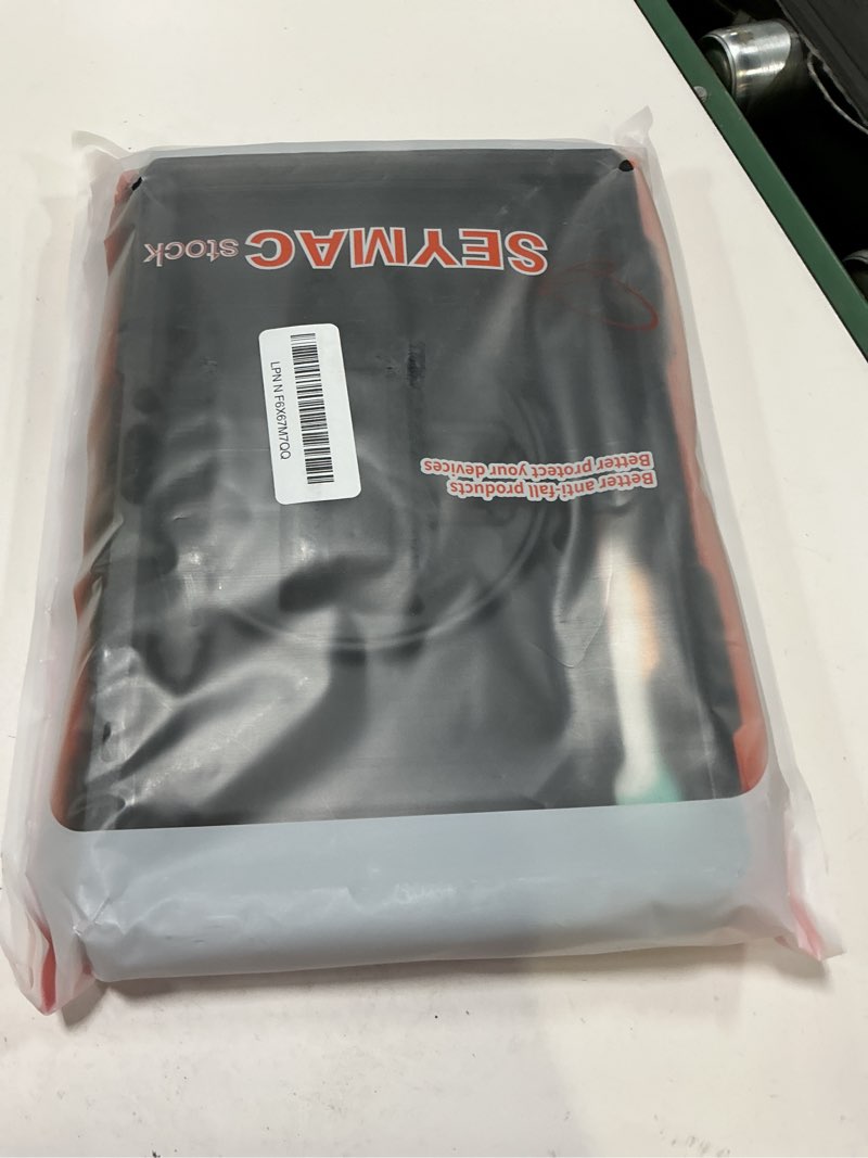 Condition photo showing New/Like New for seymac stock case for samsung galaxy tab s10 lite / s10 fe / s9 fe 5g / s9 tablet case 10.9''/ 11'' protective with screen protector, pen holder, 360 rotate stand, hand strap, shoulder strap, black1 10.9 inch - tab s10 lite/ s10 fe/ s9 fe/ s9 black1